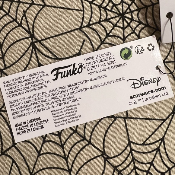 FUNKO POP STAR WARS COIN WALLET / PURSE - MANDALORIAN DISNEY - Picture 8 of 9